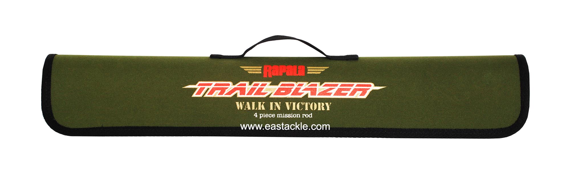 Rapala - Trail Blazer - TRS664LF - Spinning 4 Piece Travel Rod - Rod Bag | Eastackle